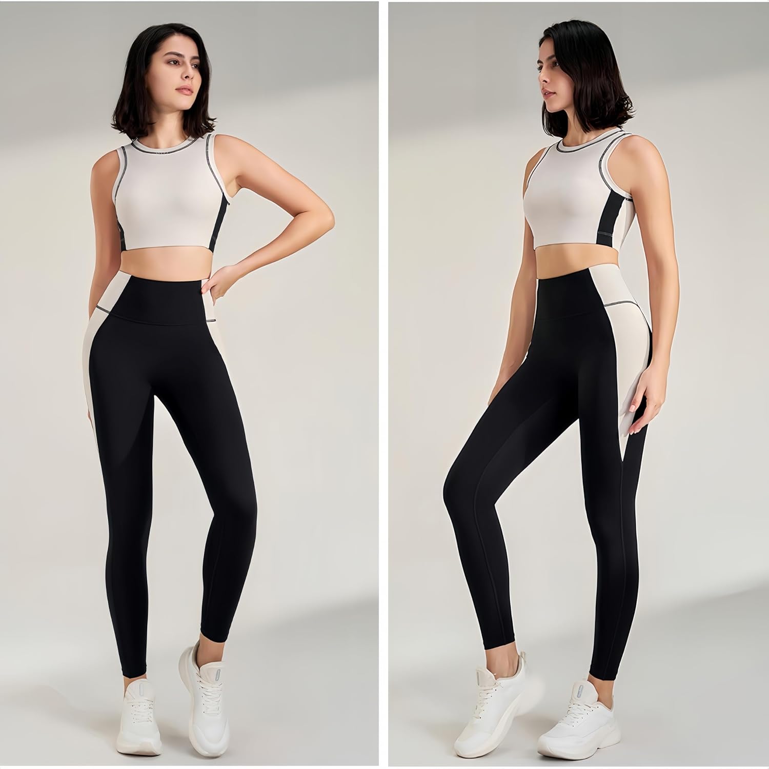 Grace Form Yoga Leggings for Women Ultra Soft High Waisted Womens Legging for Workout Gym Athletic Running - Image 4