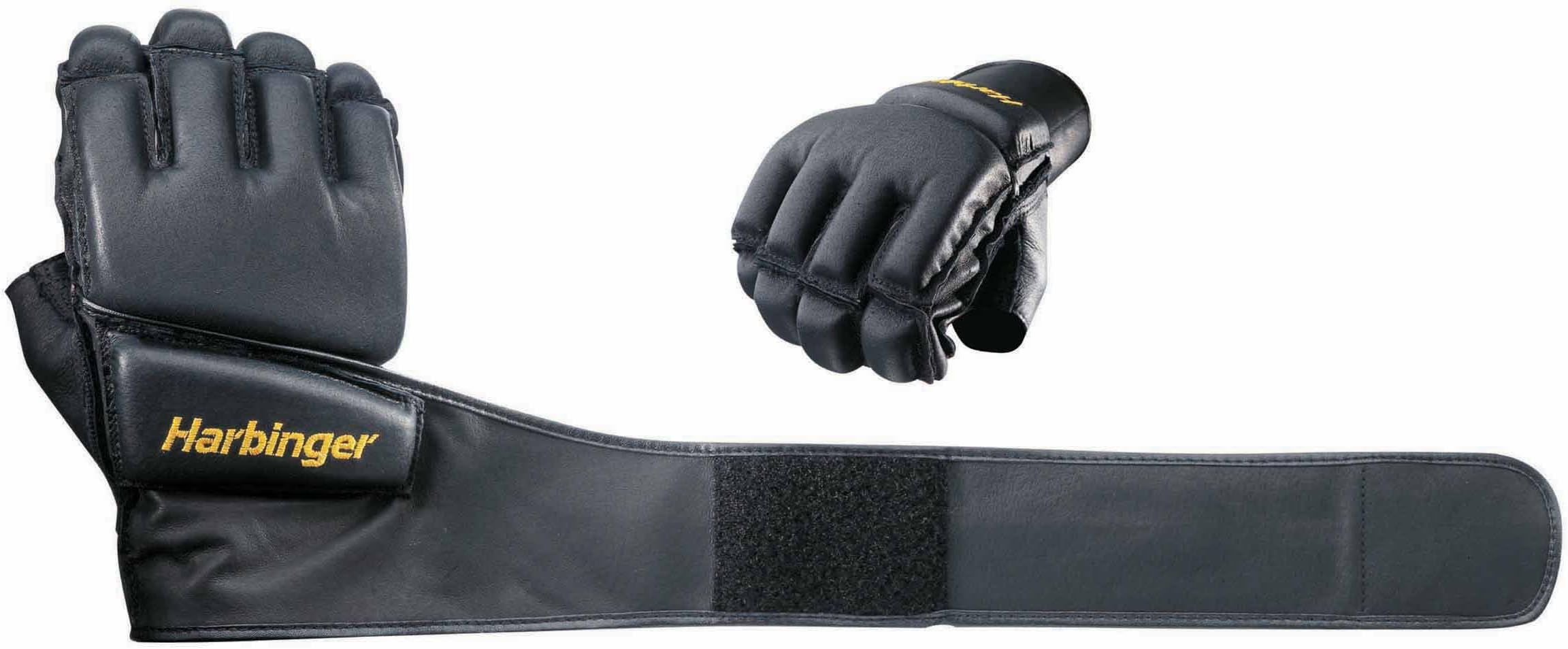 Harbinger 320 Bag Glove WristWrap (Black)