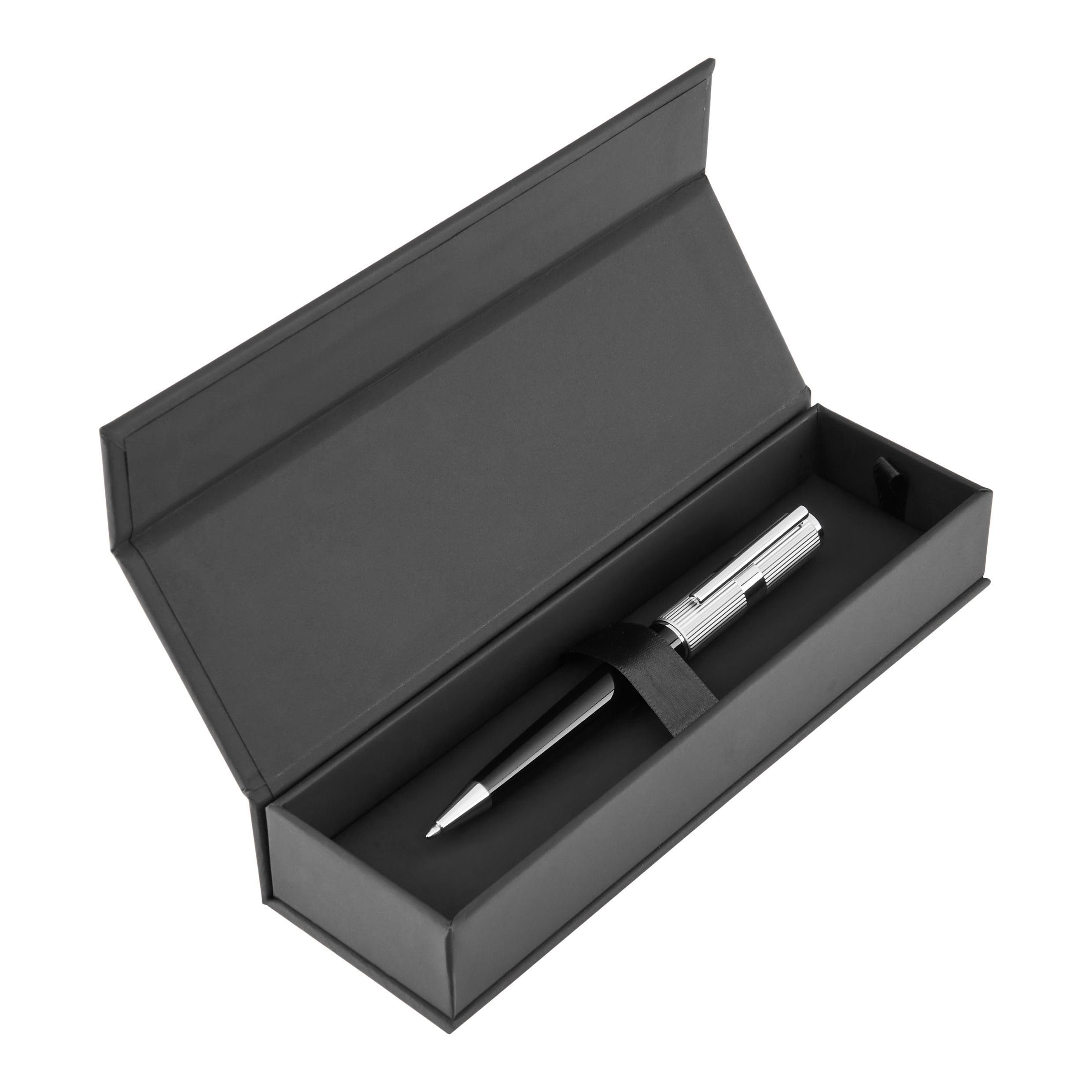 HUGO BOSS Kugelschreiber Formation Linie Silver