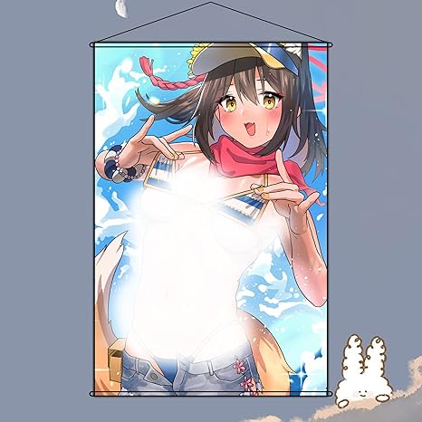 Amazon ピュアソング ブルーアーカイブ 久田イズナ タペストリー オーダーメイド カスタマイズ カスタム可能 掛ける絵 ポスター 巻物 漫画 アニメ ファッション萌え アニメグッズ 人気 約70cm 100cm アニメ 萌えグッズ 通販