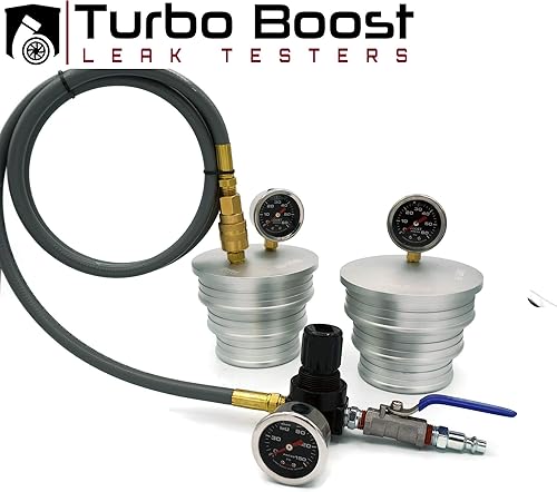 Miniatura 6 de Charge Air Cooler CAC Boost - Probador de fugas de 4 pulgadas, 3.5 pulgadas, 3 pulgadas, escalones - aluminio sólido 6061 - ranuras y cuentas