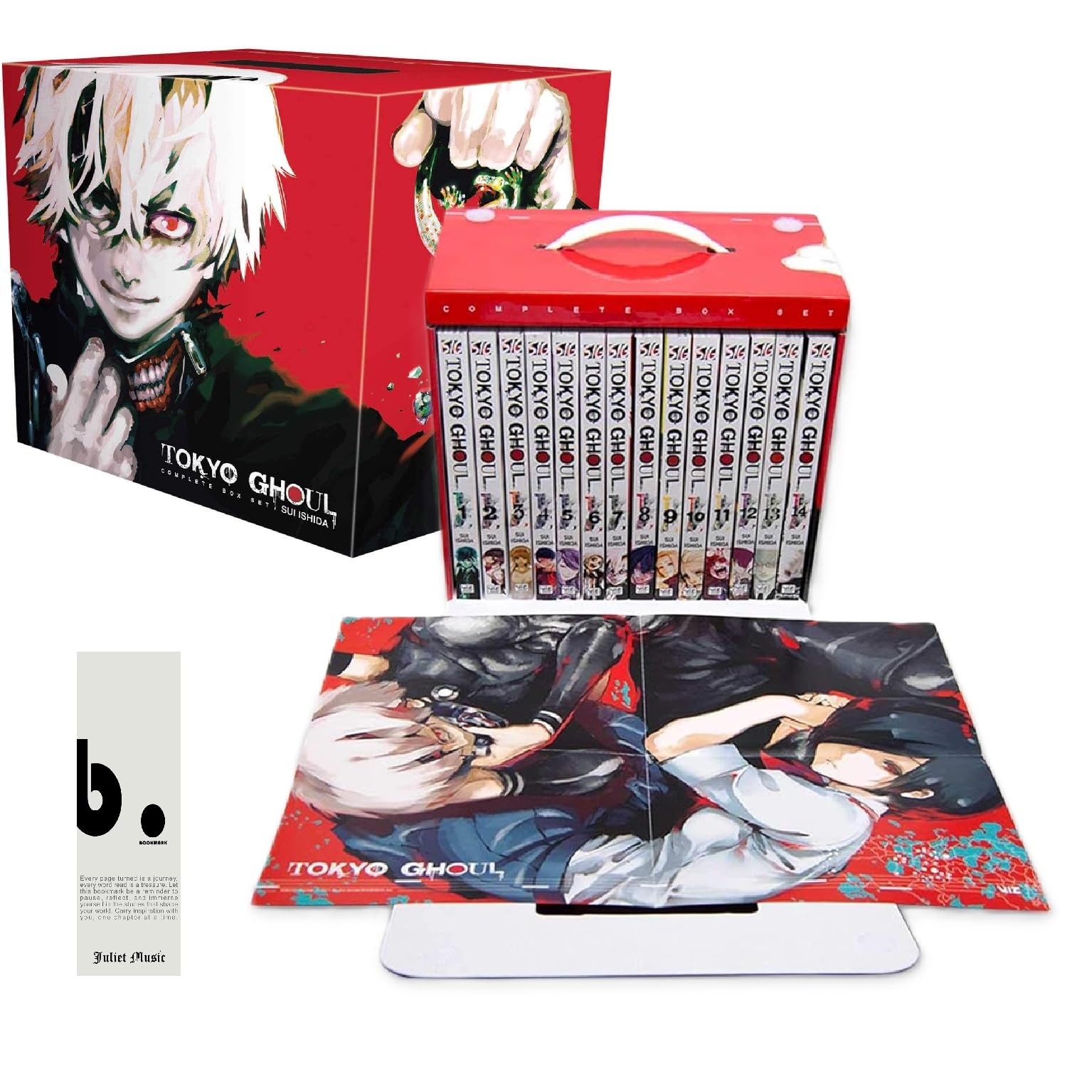 Tokyo Ghoul Manga Complete Box Set (Volumes 1-14)