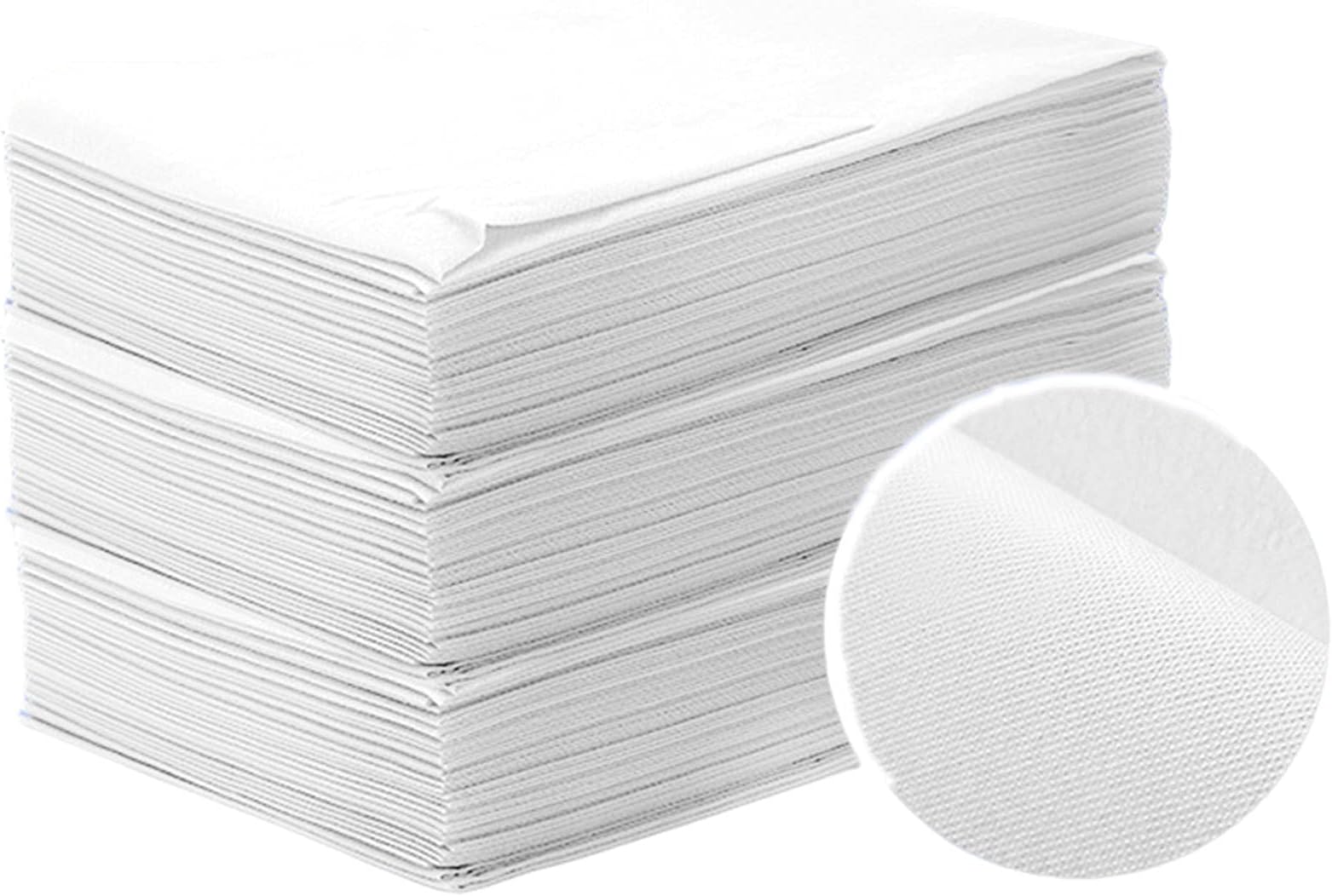 ZFAZF 100PCS Disposable Massage Table Sheets,Spa Bed Covers for Esthetician,Tattoo,Waxing,Lash Bed,Salon Table,Non-Woven Fabric 31.5 * 70.87 inches