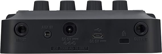 ZOOM G1 FOUR Guitar Multi-Effects Pedal with Looper, Drum Computer & Amp Modeling – Ideal for Stage & Studio