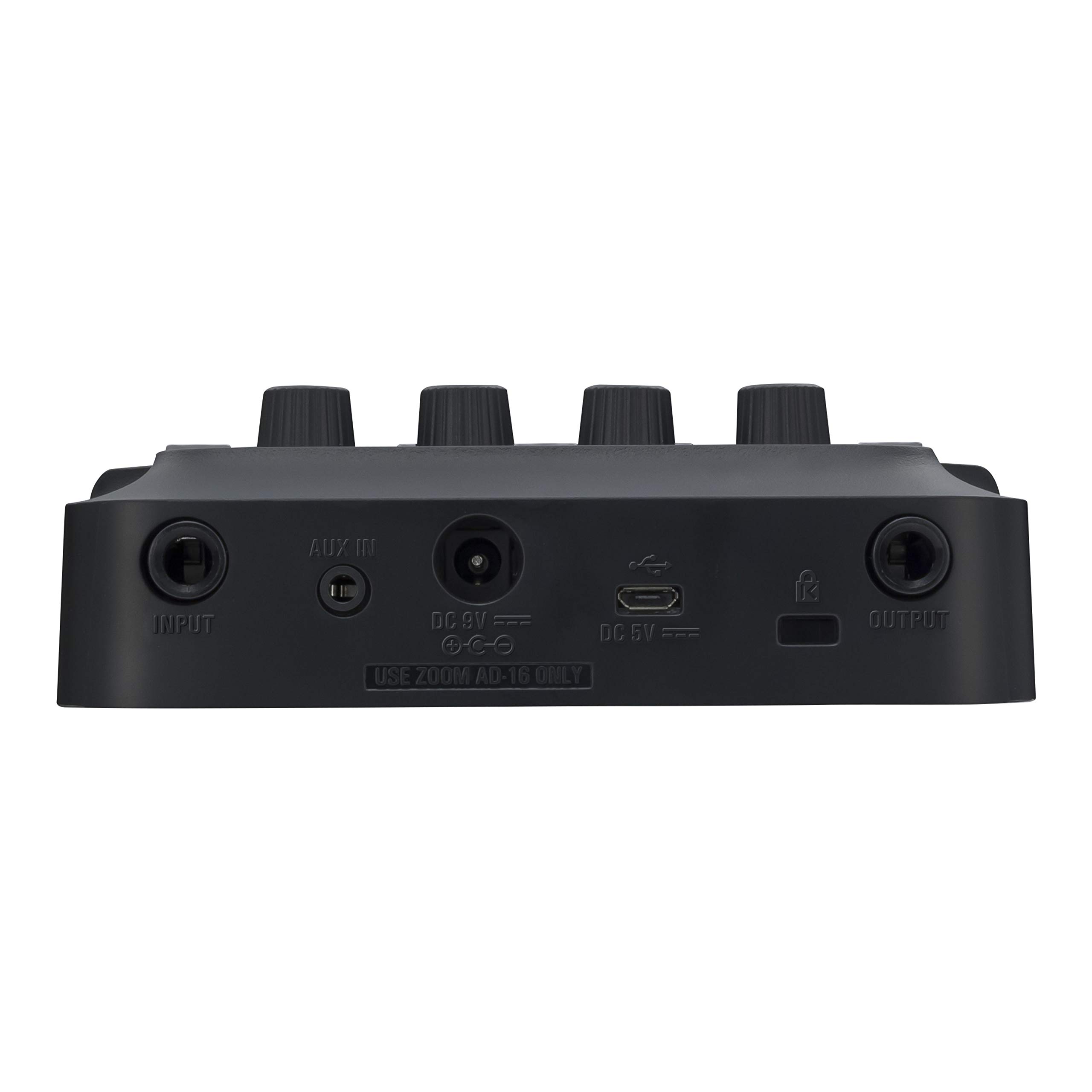 Zoom - G1 FOUR - Pedale Processore Multieffetto per Chitarra, con 60+ effetti integrati, modellazione di amplificatori, Looper, sezione ritmica, accordatore, alimentazione a batteria