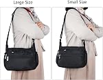 NOTAG Crossbody Bag for Women Waterproof Shoulder Bag Messenger Bag Casual Nylon Purse Handbag