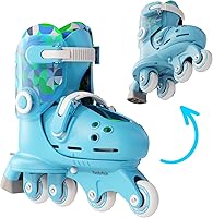 Vista 13 de Volution Learner Twista Patines – Patines ajustables 2 en 1 para niños a partir de 2 años – Convierte de patines de tres ruedas a patines en línea