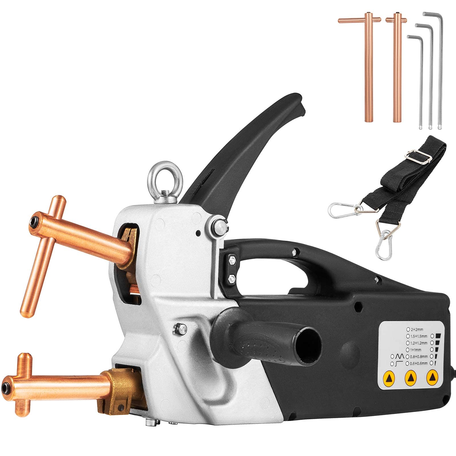 Buy VEVOR 230V Portable Electric Spot Welder 2.0 +2.0mm Spot Welder