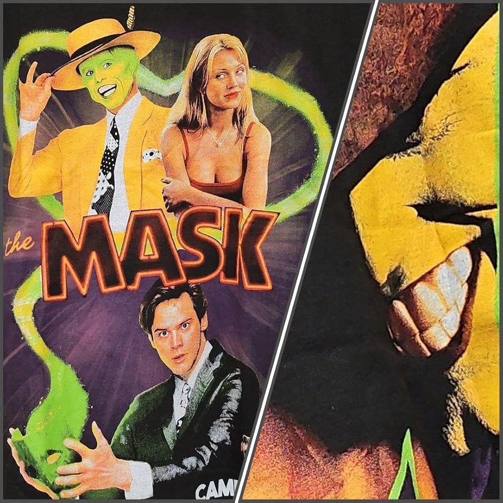 THE MASK ムービー Tシャツ XL THE MASK マスク 映画 ムービーTシャツ XLサイズ 両面プリント
