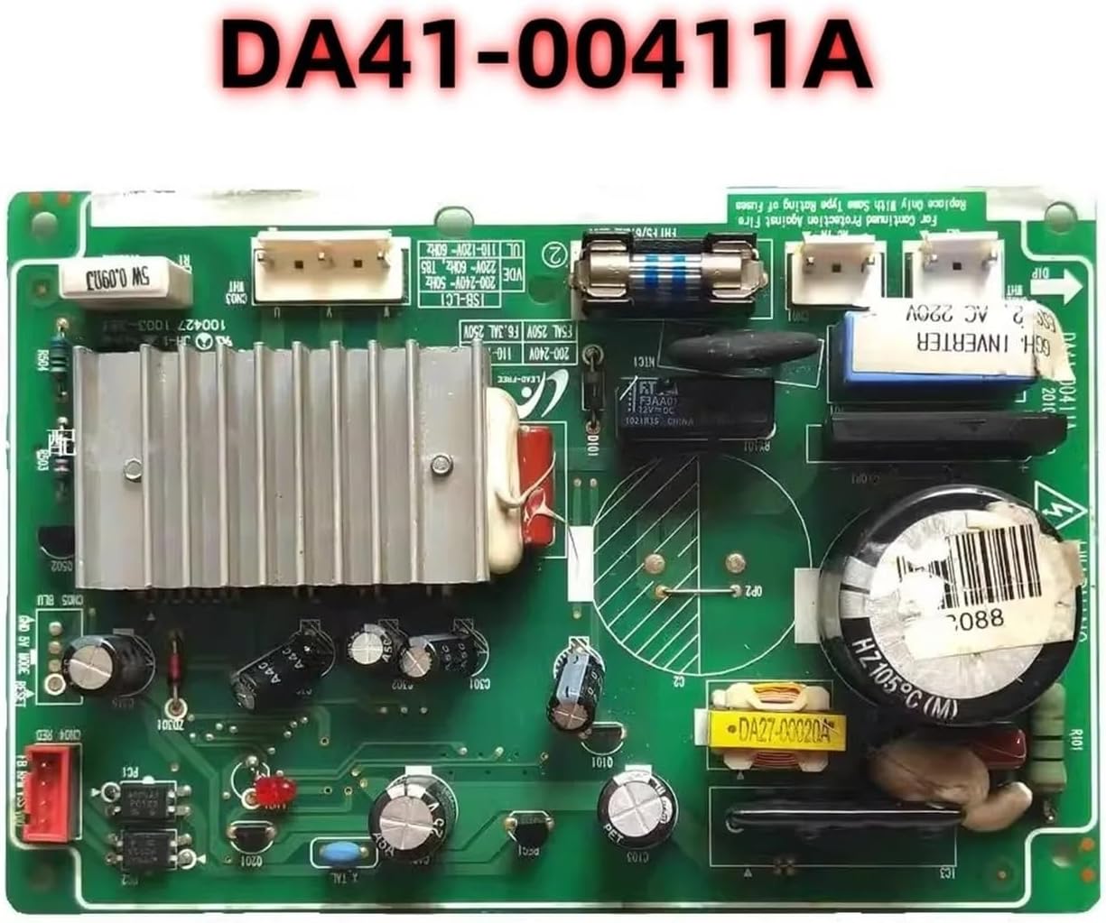 Refrigerator Inverter Board Mother Board ，Compatible For Samsung，DA41-00411A