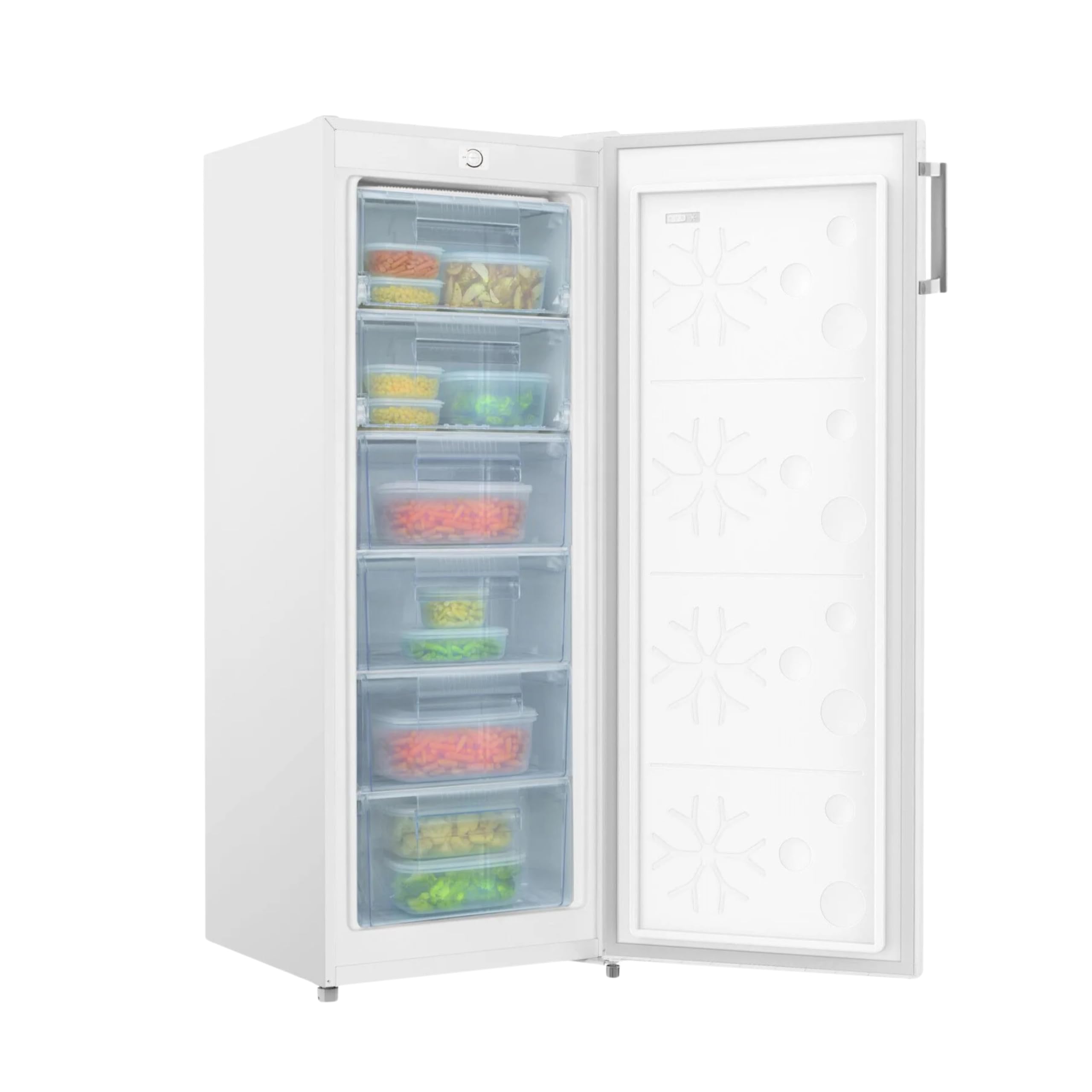 Amica GS 324 - Congelatore 170 W, altezza 144 cm, larghezza 55 cm, bianco, classe di efficienza energetica E