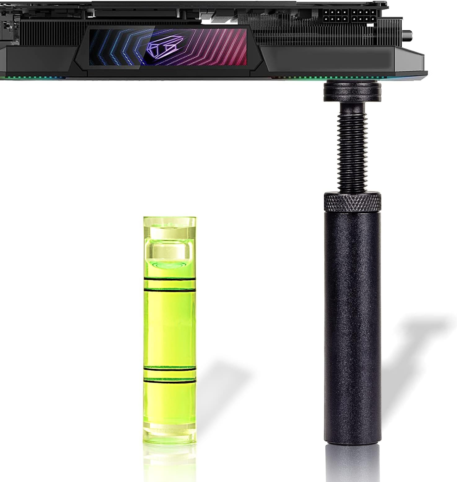 GPU Support Bracket, Anti-Sag Brace for Graphics Card, Video Card Holder Stand, M(50mm-85mm)