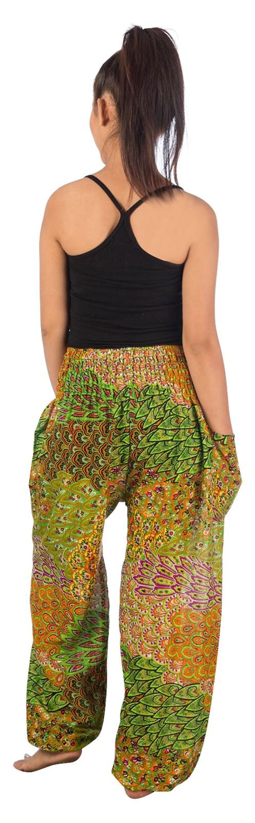 Lofbaz Harem Pants for Women Yoga Boho Hippie Clothing Womens Palazzo Bohemian Pajama Trousers Beach Indian Gypsy Genie Clothes — view 2
