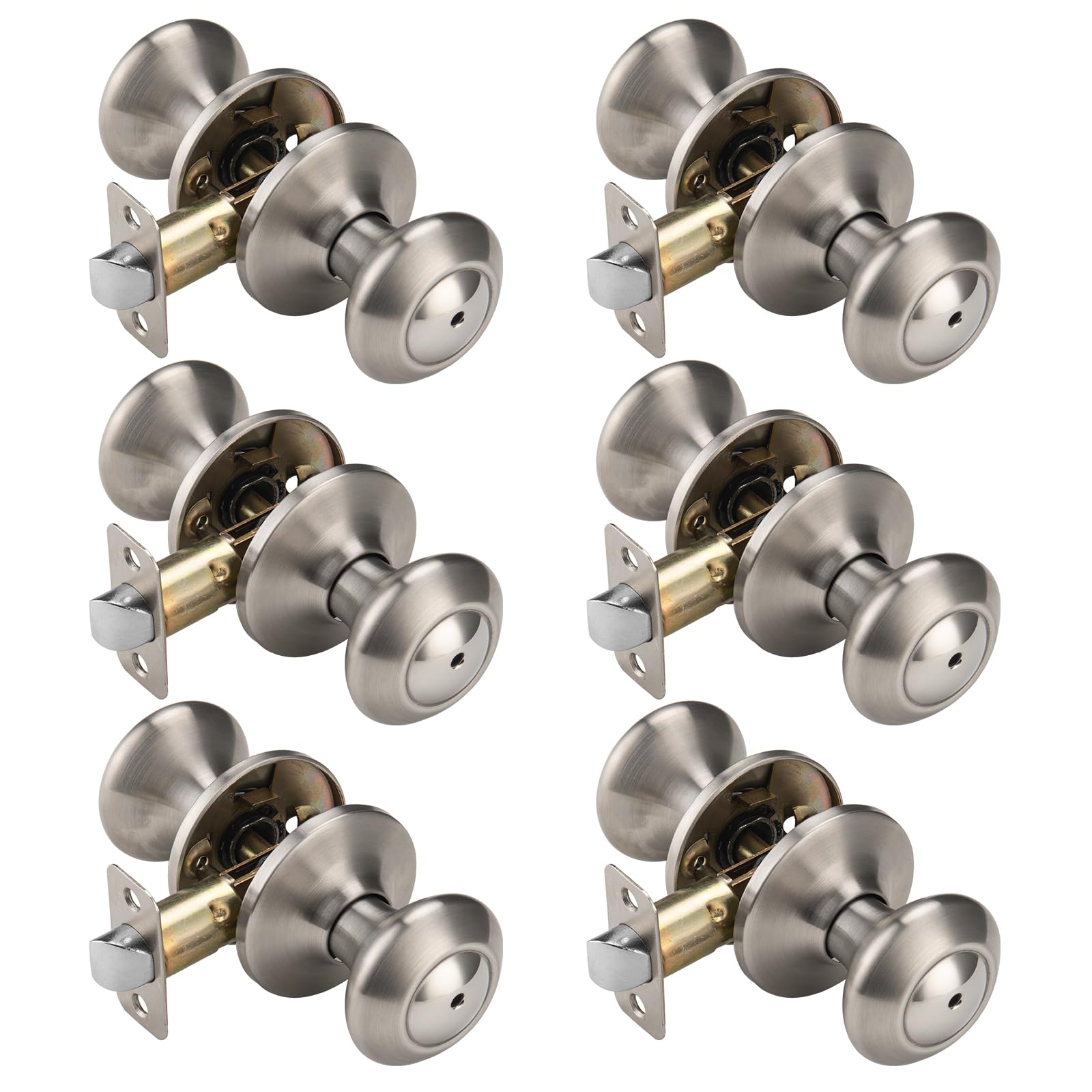 Vintage Black Door Knob with Lock - Buy Now -18
