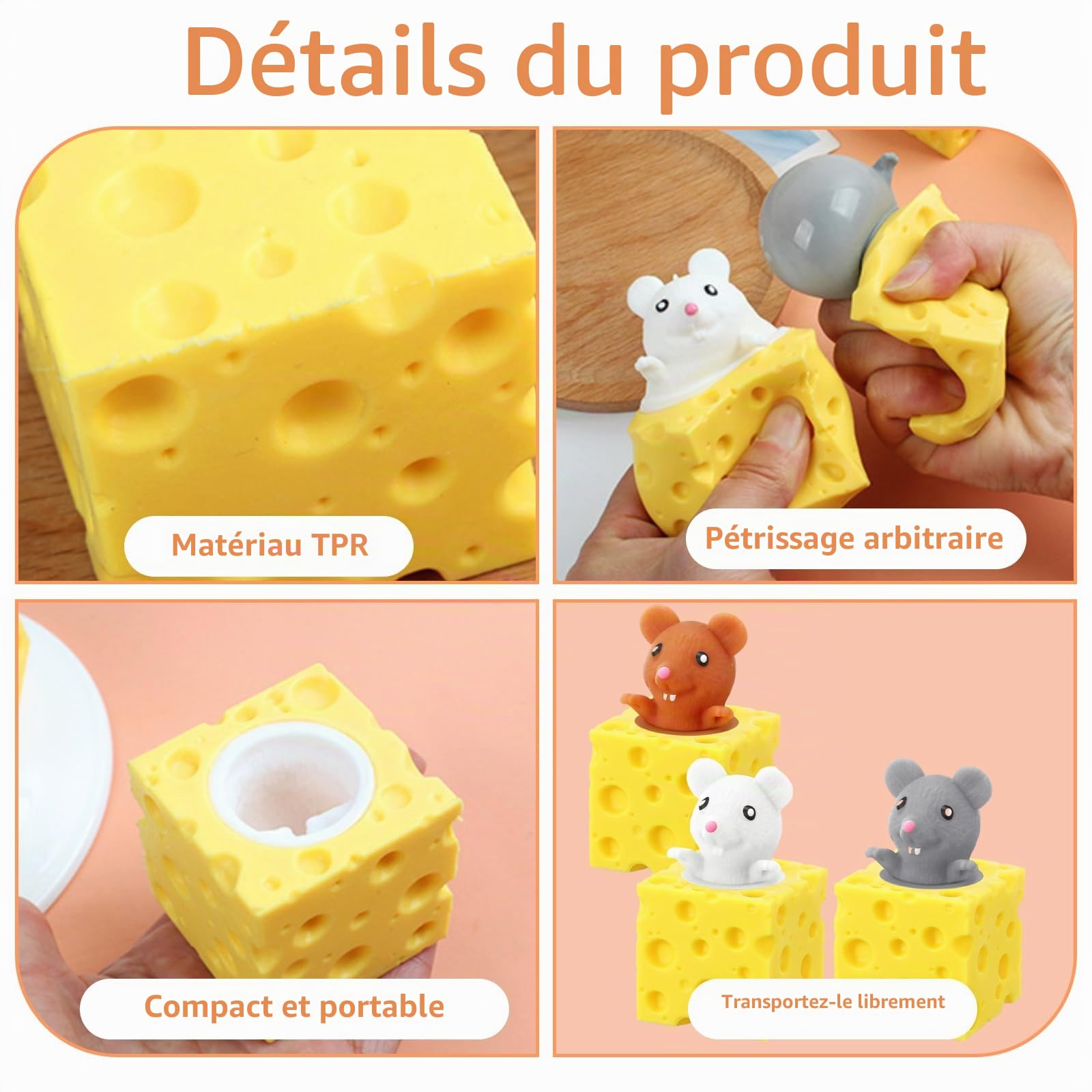Jeu de souris au fromage empilées Jeu D'empilage éDucatif, Jeu de Souris au Fromage Empilé pour