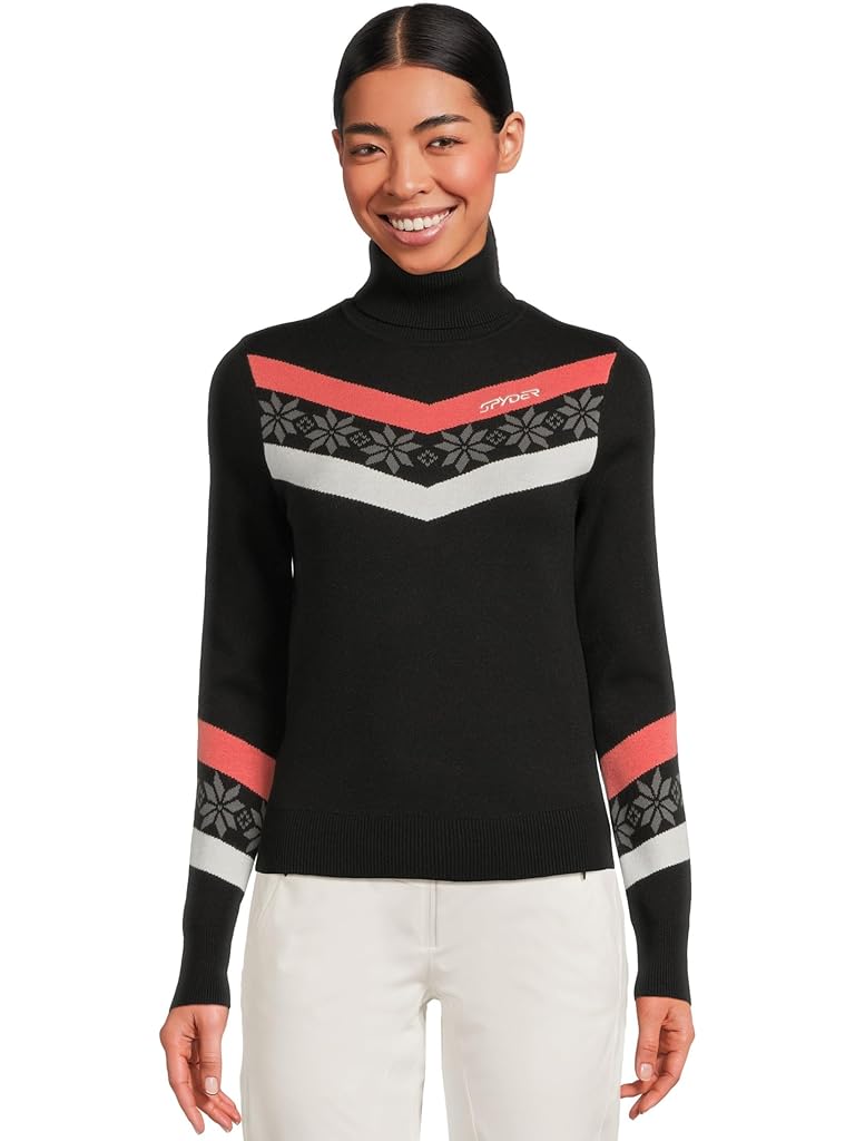 Black Spyder Stellar Ski Sweater