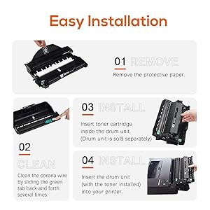 Jeostarky Compatible DR730 Drum Unit (NOT Toner) Replacement for Brother DR730 DR 730 for MFC-L2710DW MFC-L2750DW HL-L2350DW HL-L2395DW HL-L2370DW HL-L2390DW HL-L2379DW DCP-L2550DW Printer (2 Drum)