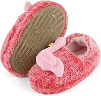 Vista 3 de ESTAMICO Pantuflas suaves y cálidas para niñas y niños