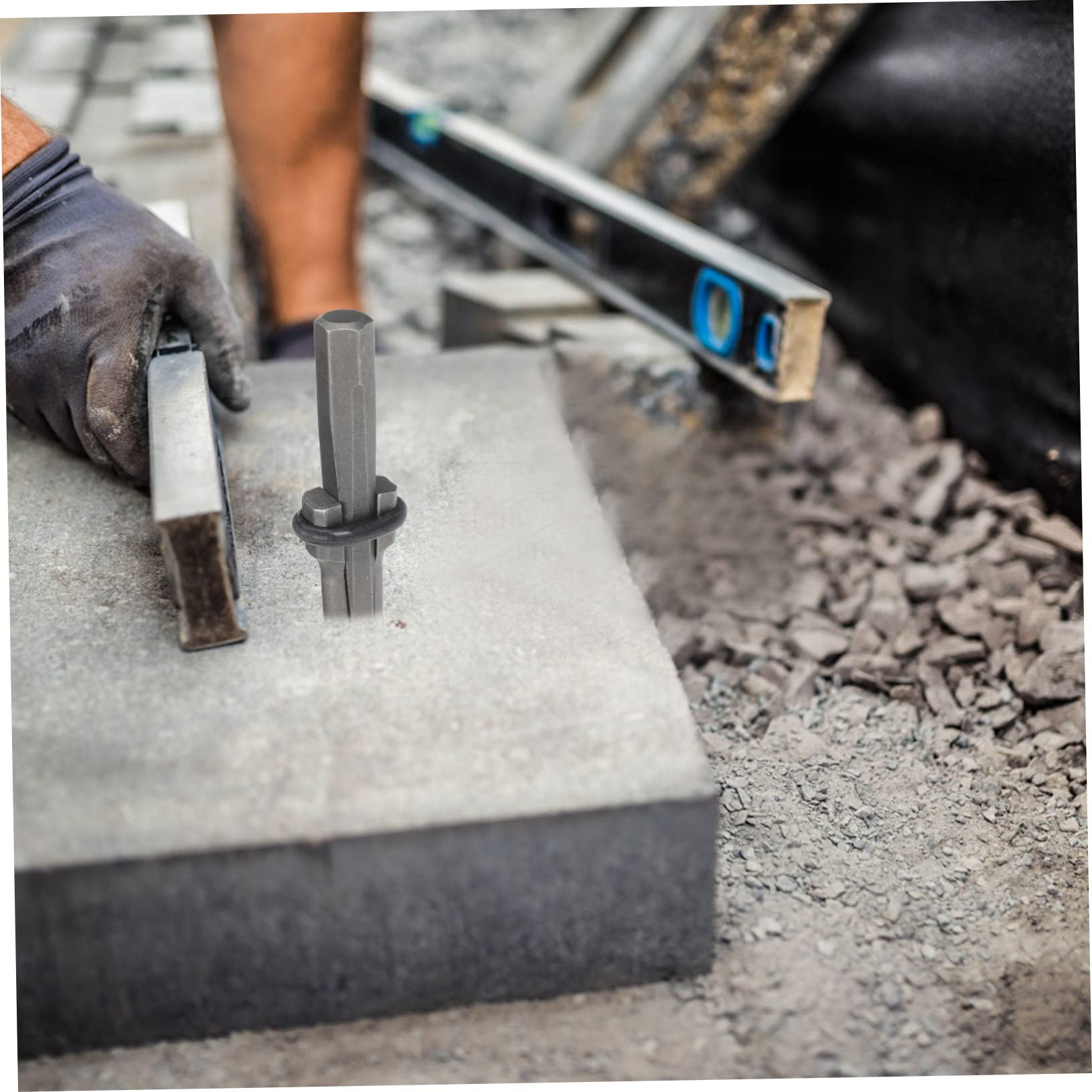 NULYLU 1pc Practical Stone Splitter Cutting Stone Wedge Granite Wedge for Masonry Shims