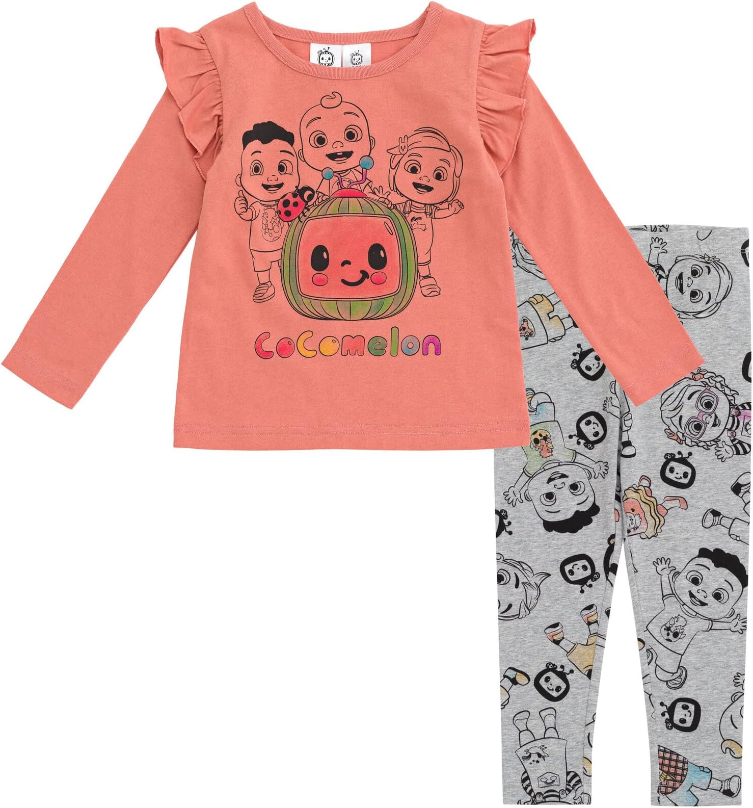 CoComelon JJ Cody Nina T-Shirt and Leggings Outfit Set Infant to Toddler