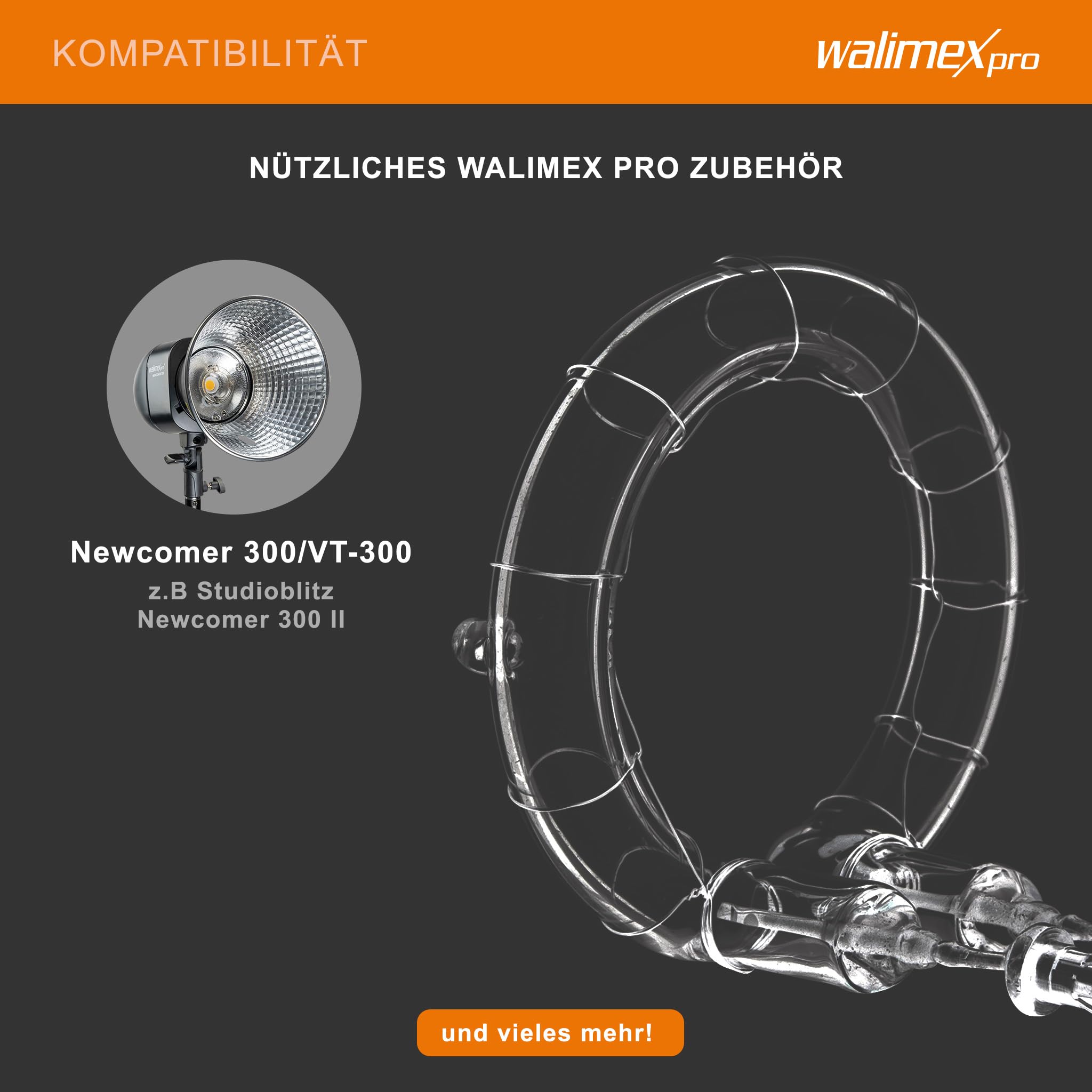 walimex pro remplacement blitzröhre VT-300