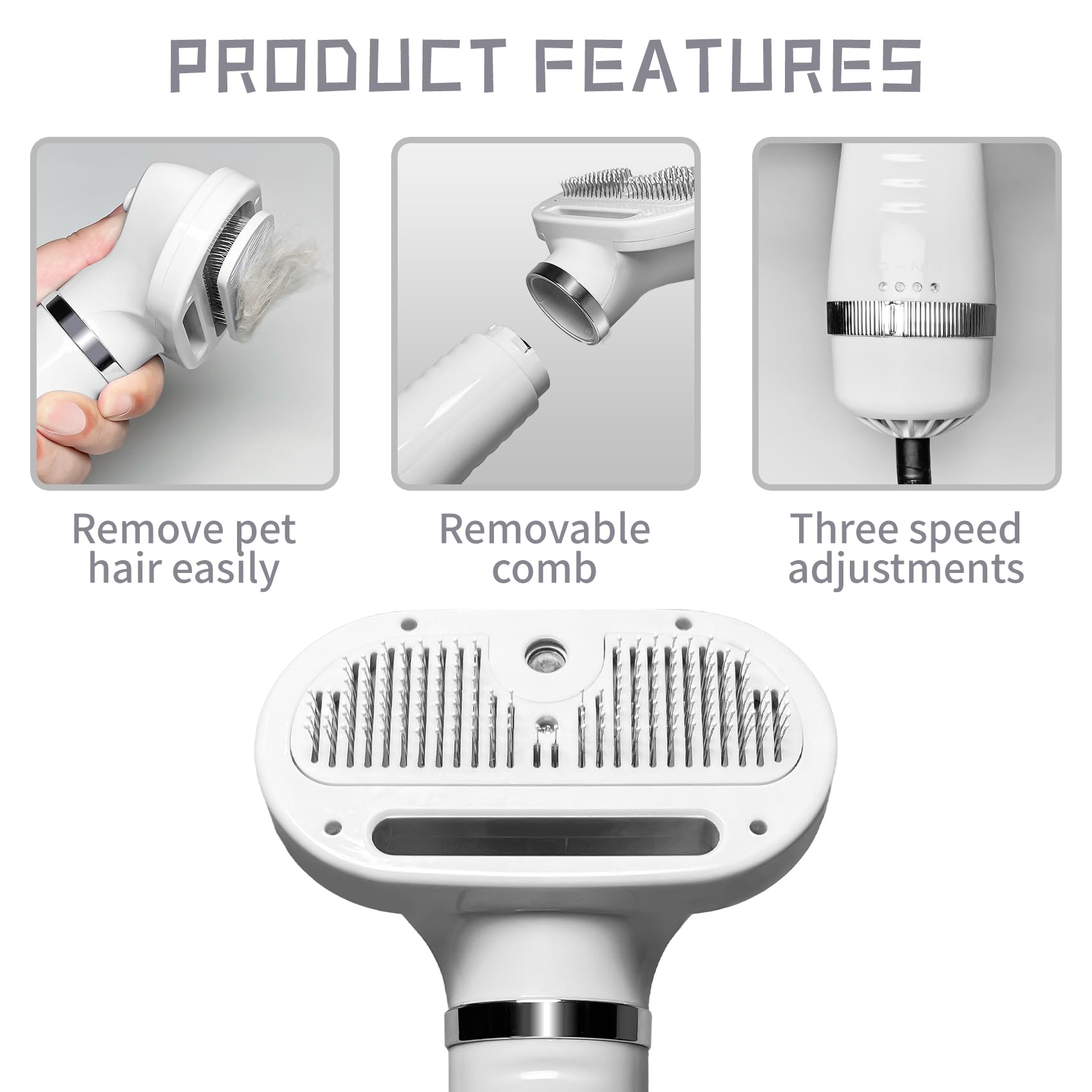 RYAN'S PET SUPPLIES Paw Brothers Pin Brush, Small