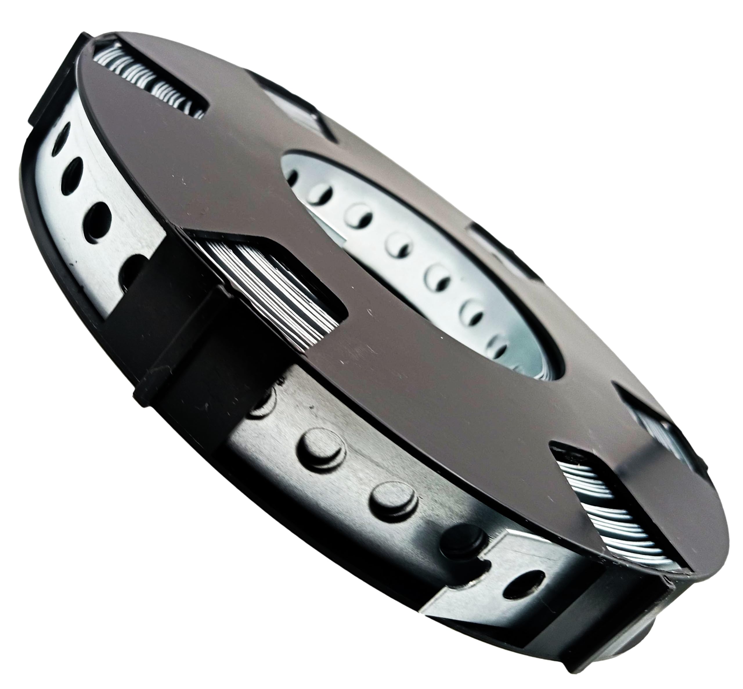 HAFD Perforated Metal Mounting Tape, Galvanised Steel Fixing Strap for Wood Pipe & Cable Installation - Image 4