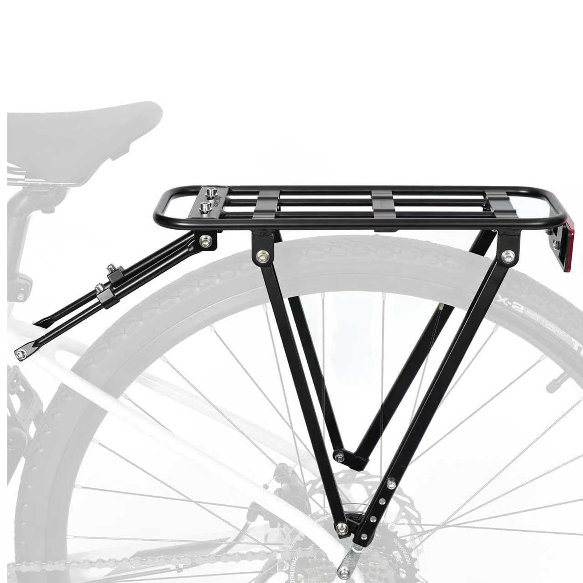 Pannier Rack for 26–29" Bikes, Compatible with Non & Partial Disc Brake