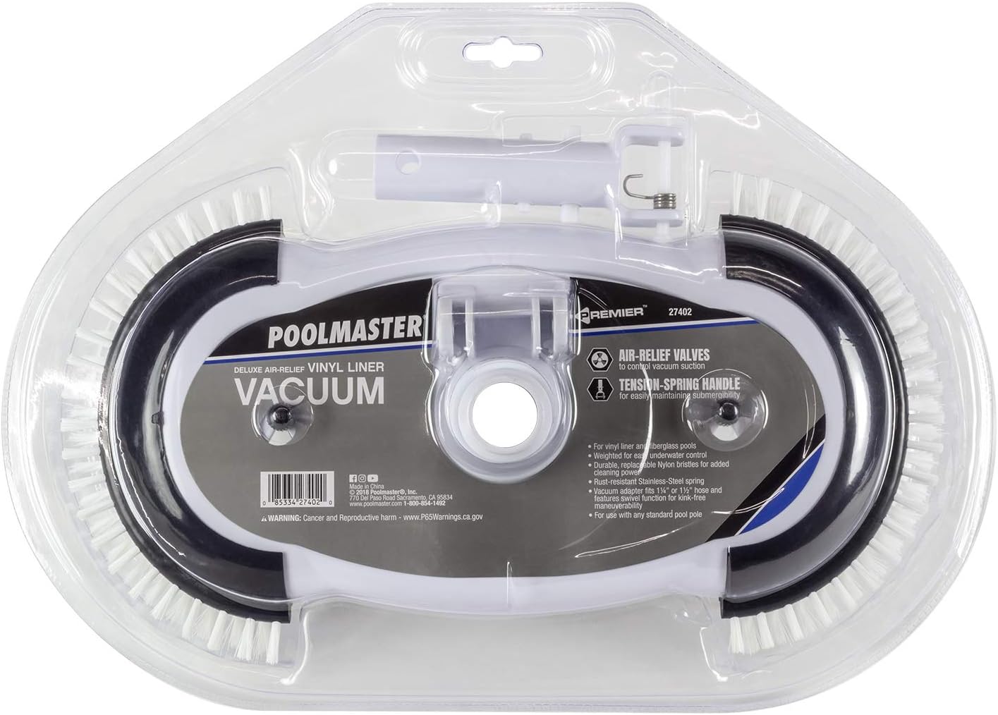 Poolmaster 27402 DLX AIR Relief Vinyl Liner VAC, Multicolor