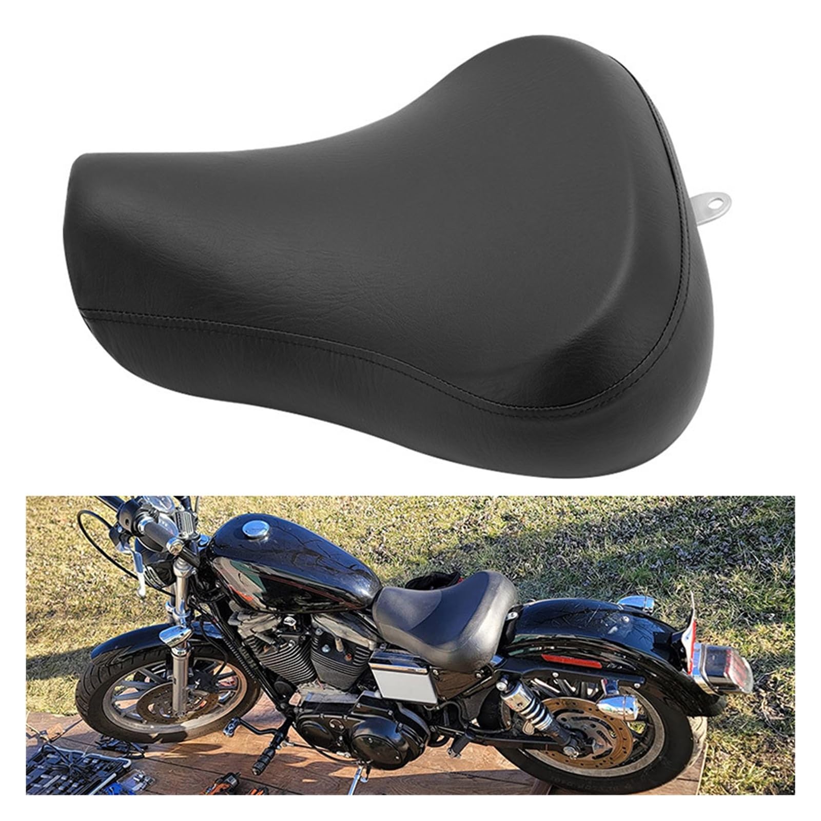 Sella per Motociclo Per XL883 1200 Per Custom XLH1100 Roadster XLS