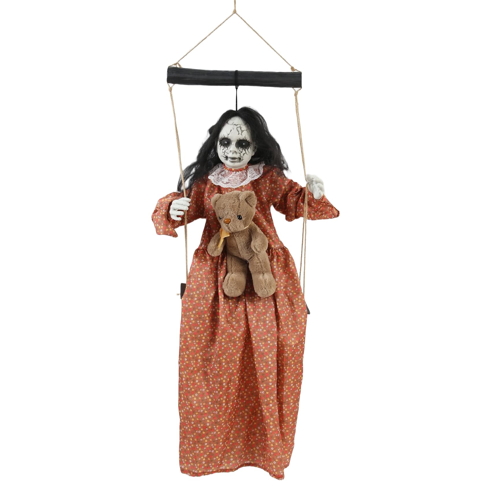 Straszne dekoracje halloweenowe na zewnątrz dekoracje halloweenowe duże straszne dekoracje halloweenowe rekwizyty do wewnątrz i na zewnątrz dekoracje halloweenowe