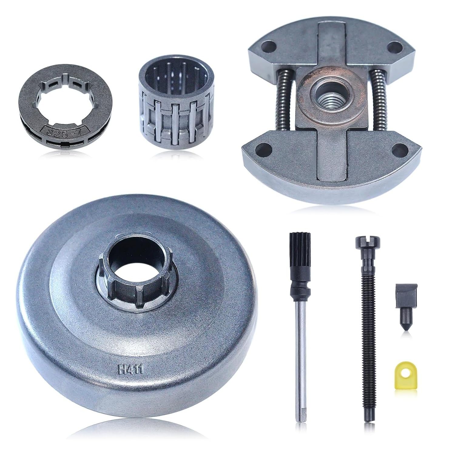 Kit de tambor de embrague y rueda dentada apto for Rancher 55-254, incluye cojinete de agujas tensor, reemplaza 503088702.