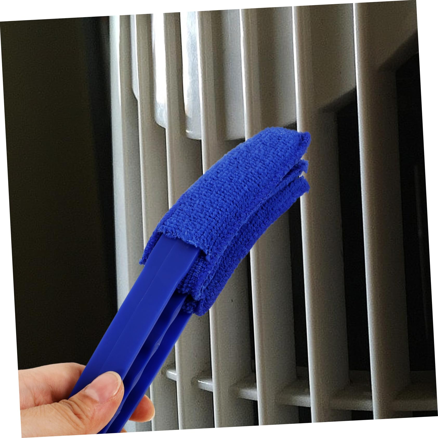 Gadpiparty 3 Juegos Cepillo de limpieza para persianas manejar hendedura producto lama limpiador de aire acondicionado estores plumero para limpieza de persianas plumero ciego el plastico