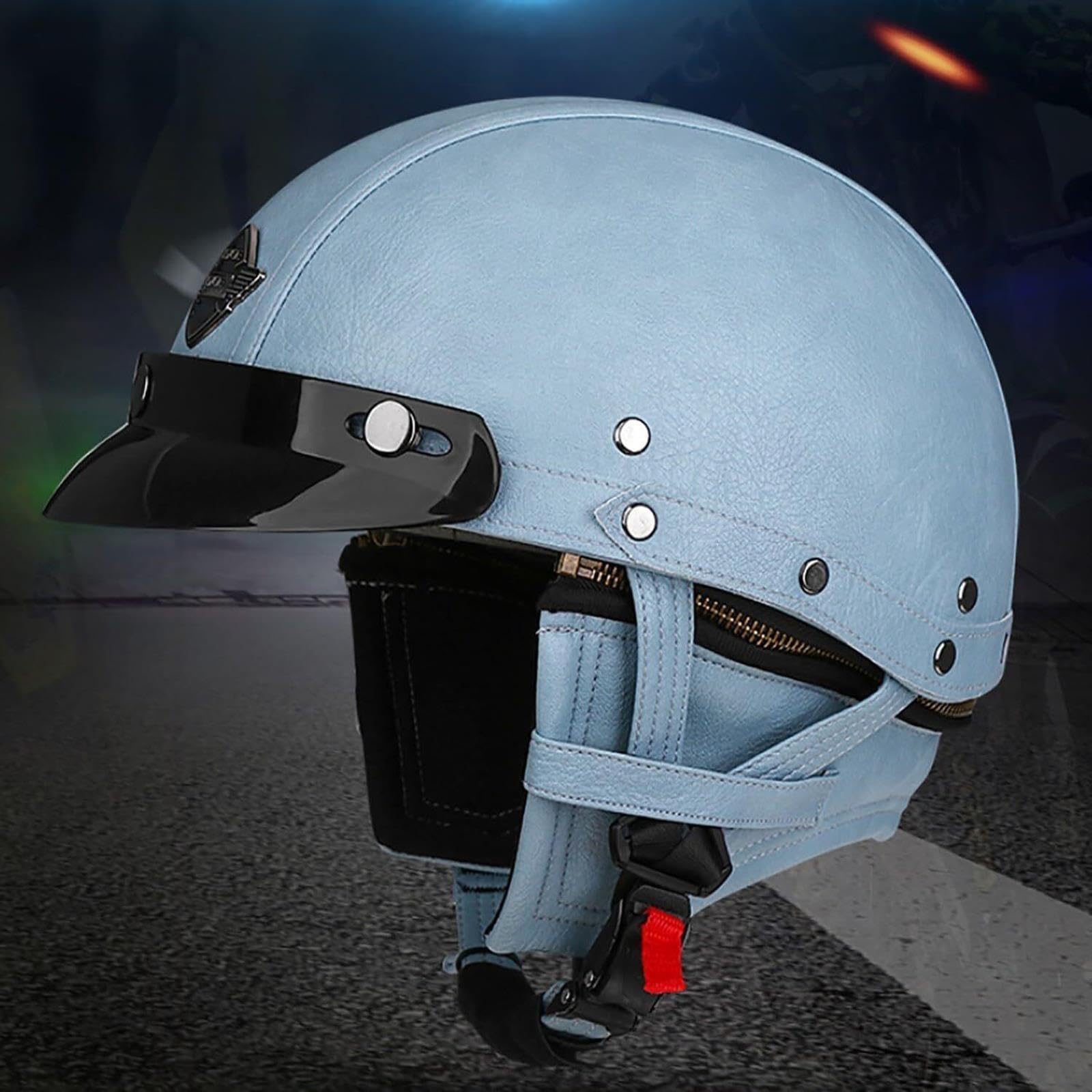Kask Otwarty Retro Niemiecki, Heritage Unisex