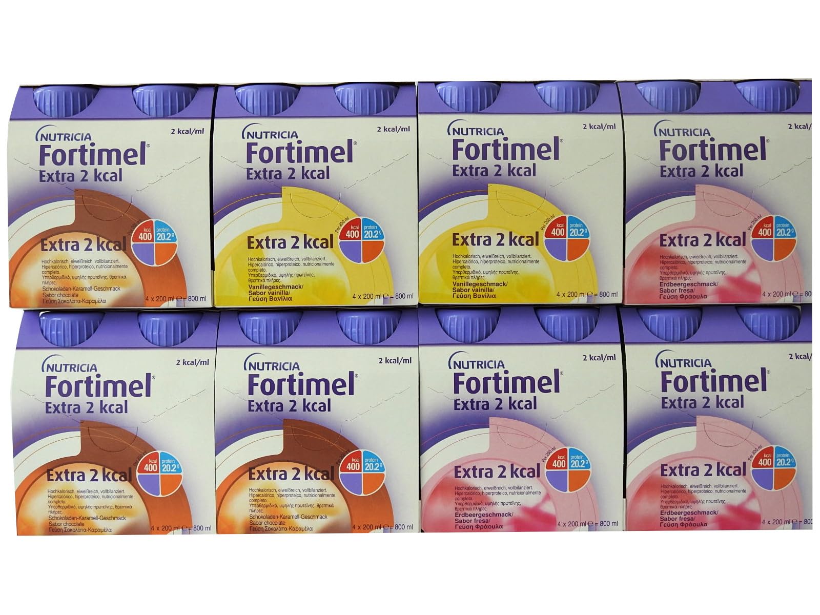FORTIMEL Extra Mischkarton 6400 ml Flüssigkeit
