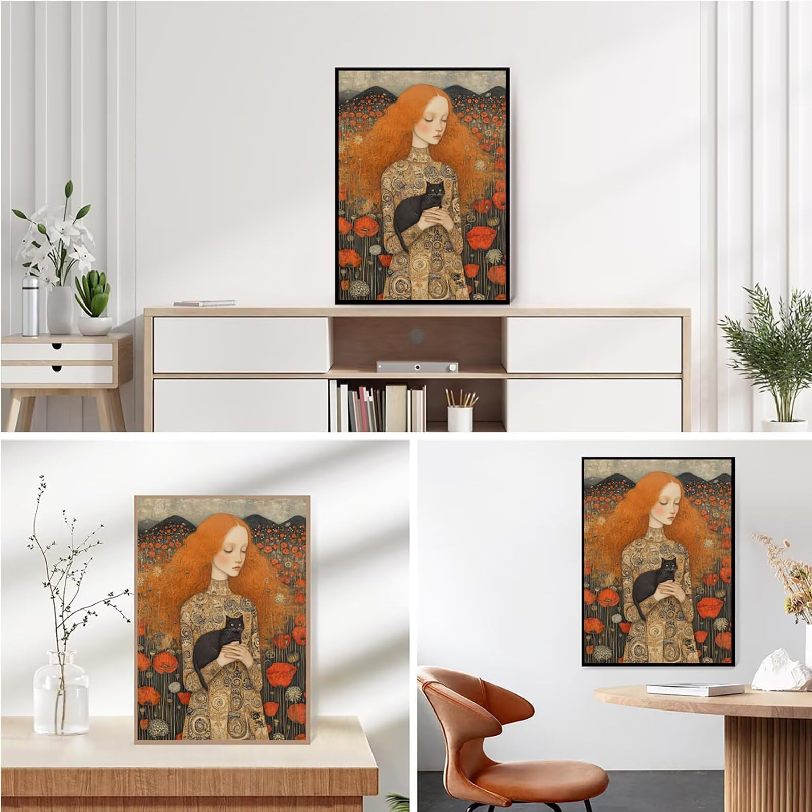 Diamond Painting Kit Completo, Diamond Painting Astratto, 5D Quadrato Pittura Diamante Kit Manualidades Adultos DIY Diamantini Crystal Art Disegni Ricamo Punto Croce Artigianale, 60x90cm Donna j0-543