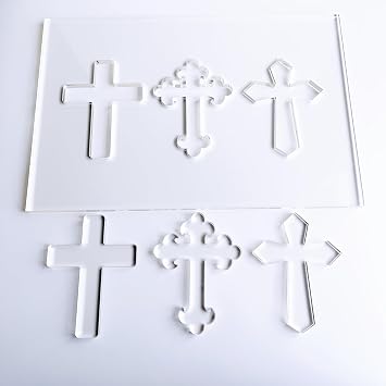 Crosses Router Template, Router Jig, Woodworking Template, Craft Template
