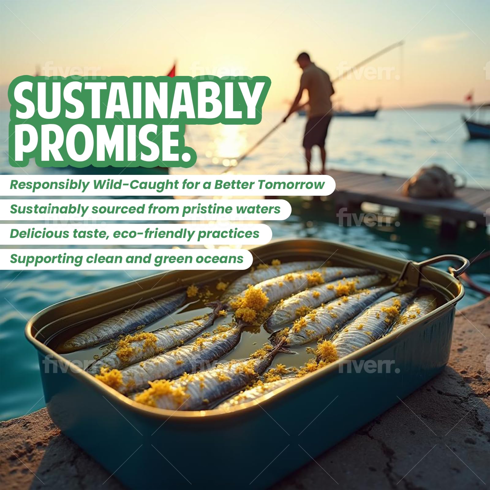 Bake and Tango - Sardines in Extra Virgin Olive Oil - 4.4oz (Pack of 12) | Rich in Omega-3, High-Protein, Wild-Caught, Non-GMO, Gluten-Free, Perfect for Snacks, Salads, and Recipes (4.4oz, Extra Virgin Olive Oil)