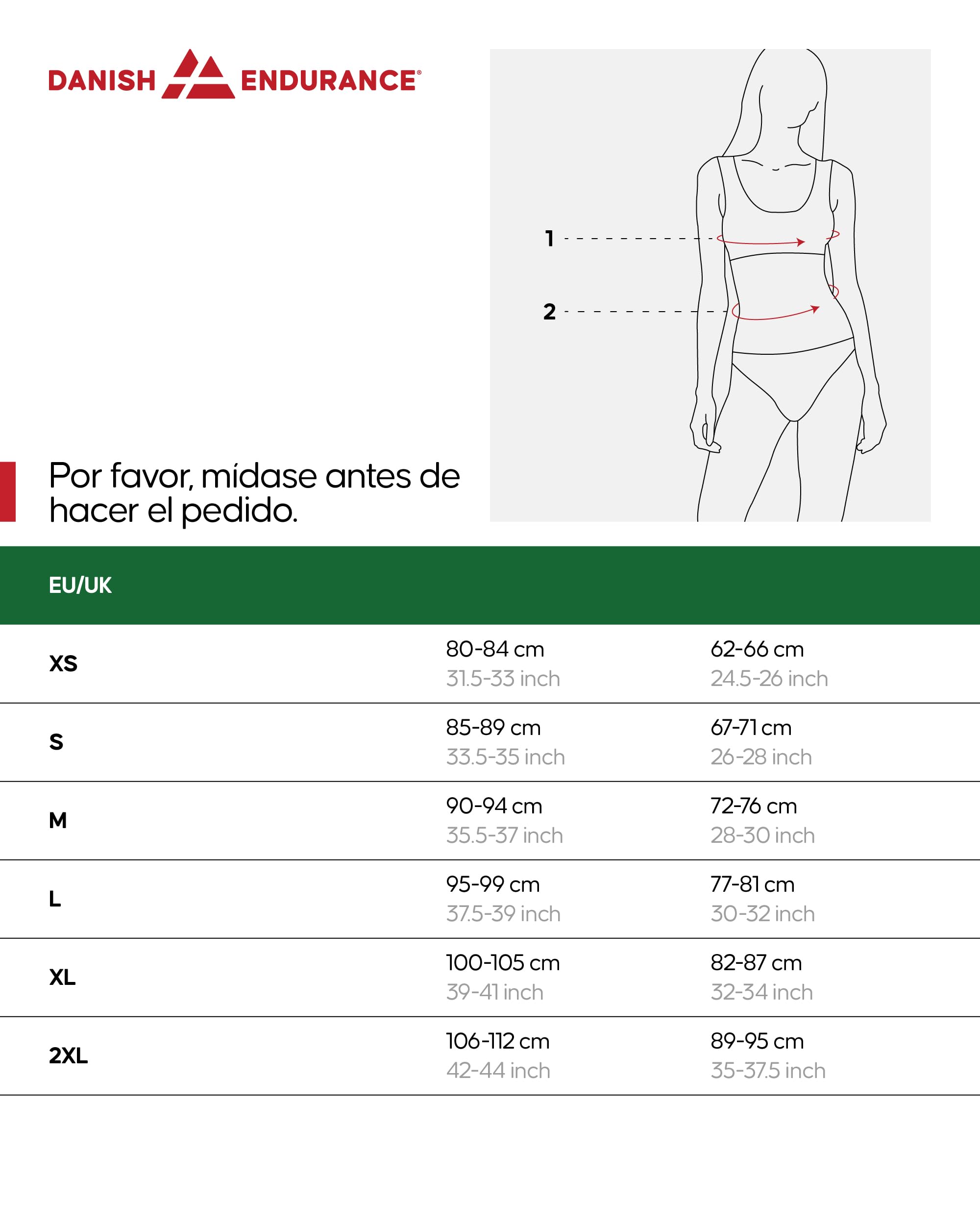 DANISH ENDURANCE Top de Tirantes de Bambù para Mujer, Camisetas Interiores Sin Mangas, 2 Pack