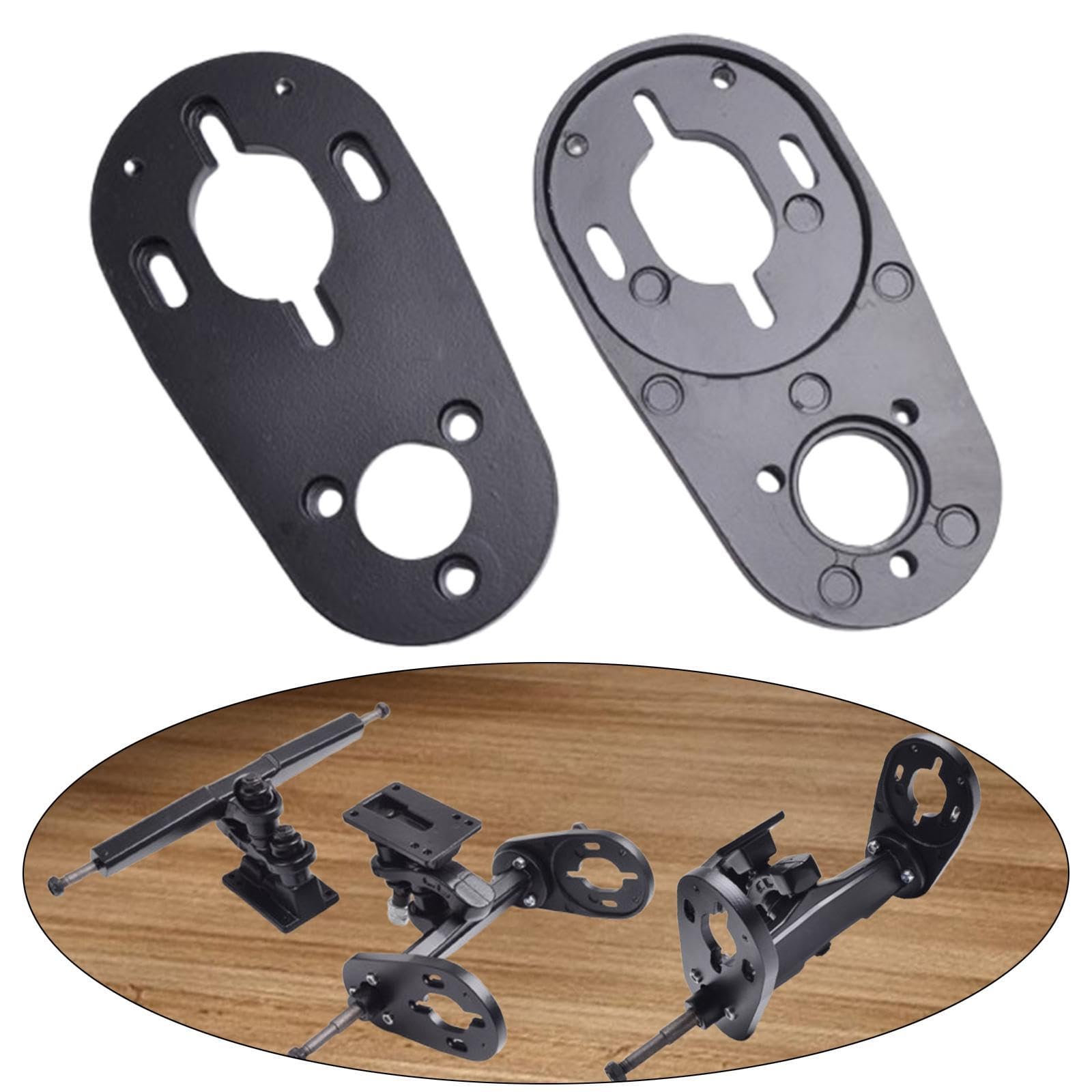 Fenteer Support de Moteur pour Skateboard électrique, 2 Pièces