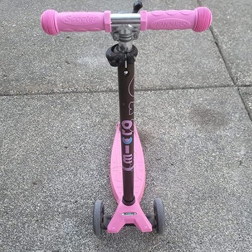Miniatura 2 de Lxacade Scooter para niños, agarre de mango para niños, 1 par (2 piezas) de goma suave, agarre de manillar para niños y niñas, reemplazo de scooter