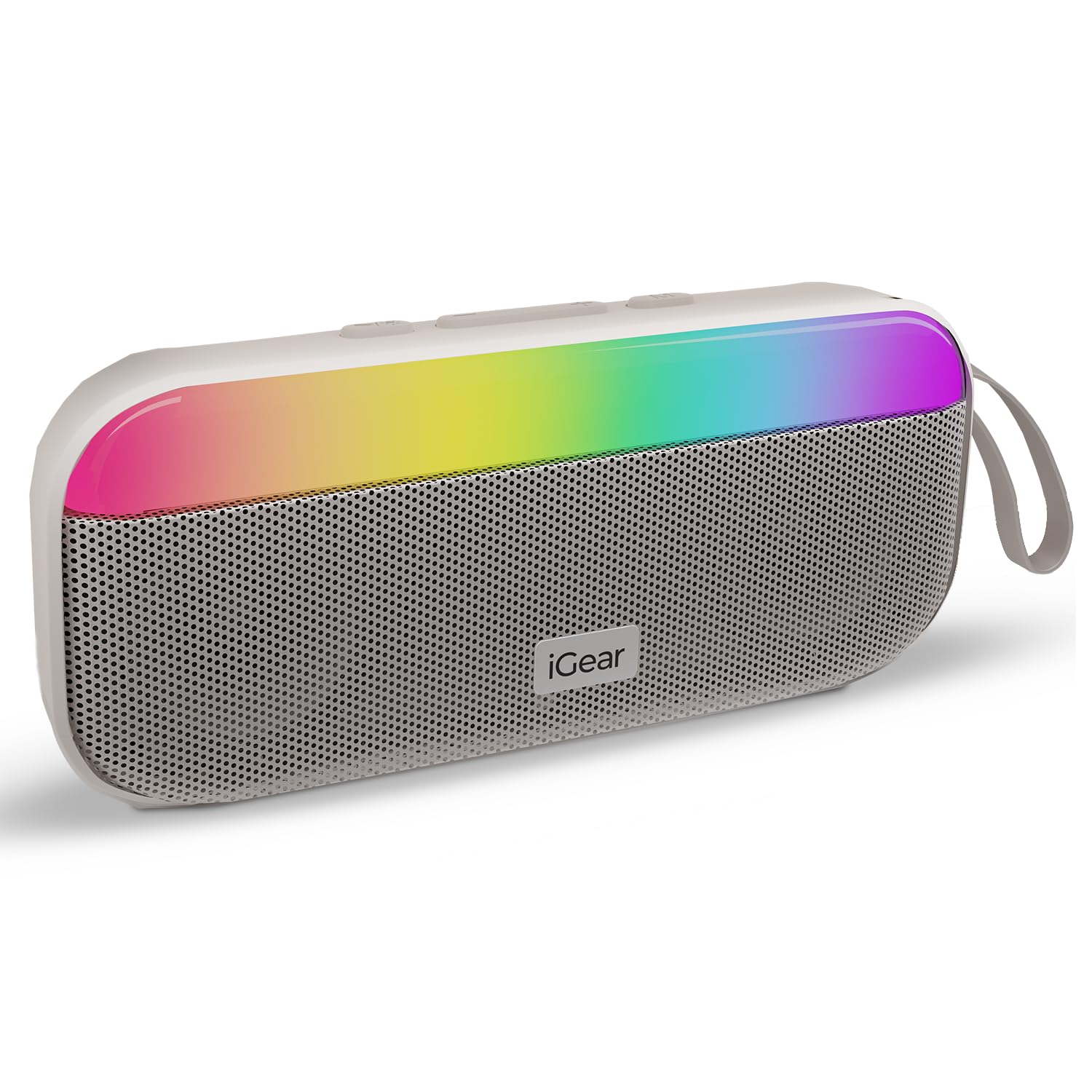 i GEAR Pulse 10W Mega Bass Speaker with RGB Lights, 3-Hour Playtime, TWS Function, Travel Loop & Multi-Connectivity (White) (B0CQ8GDBCJ) Amazon Price History, Amazon Price Tracker