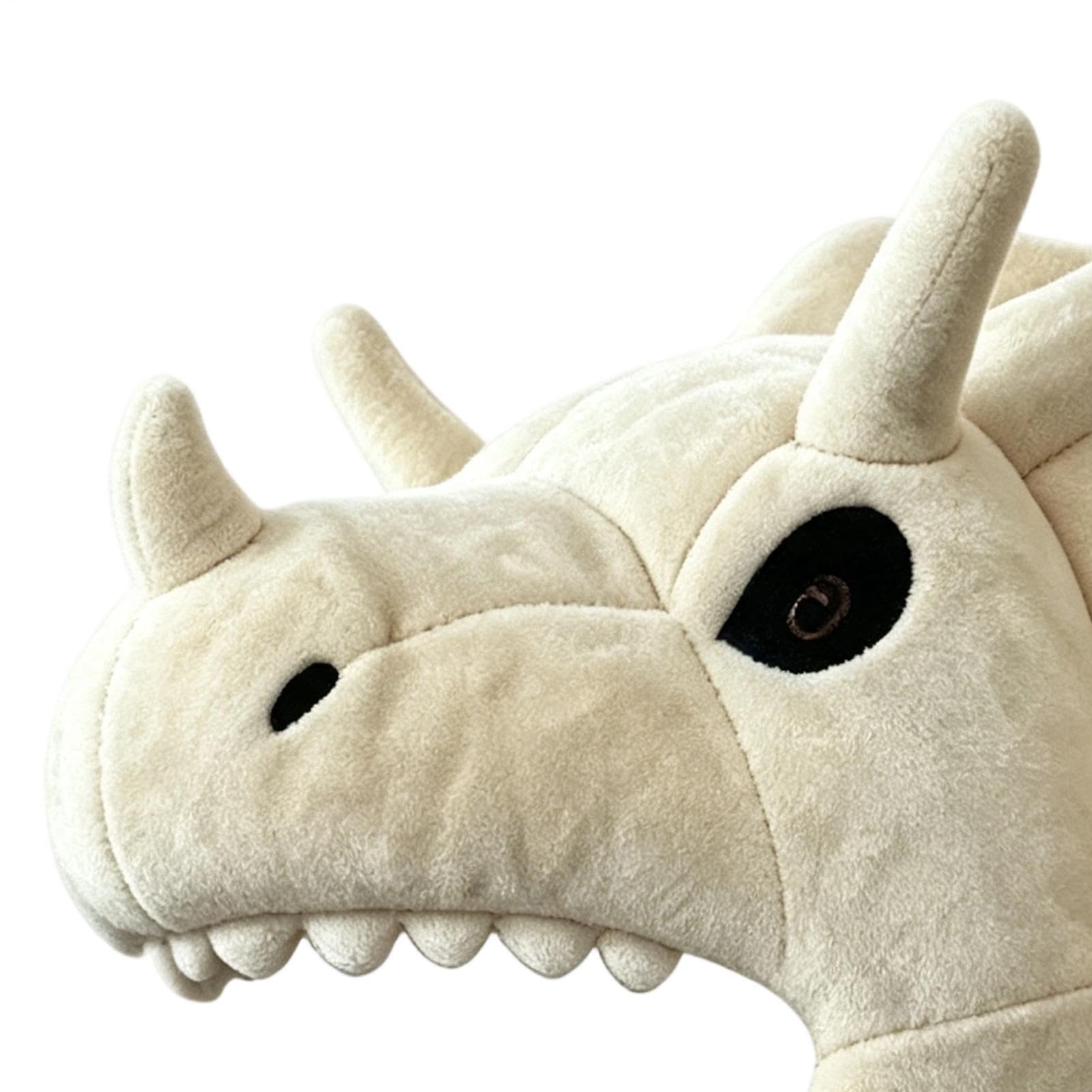 Costume da scheletro di dinosauro per Halloween, realistico, con testa e colonna vertebrale | Costume da dinosauro per cosplay, per giochi di ruolo e palcoscenico