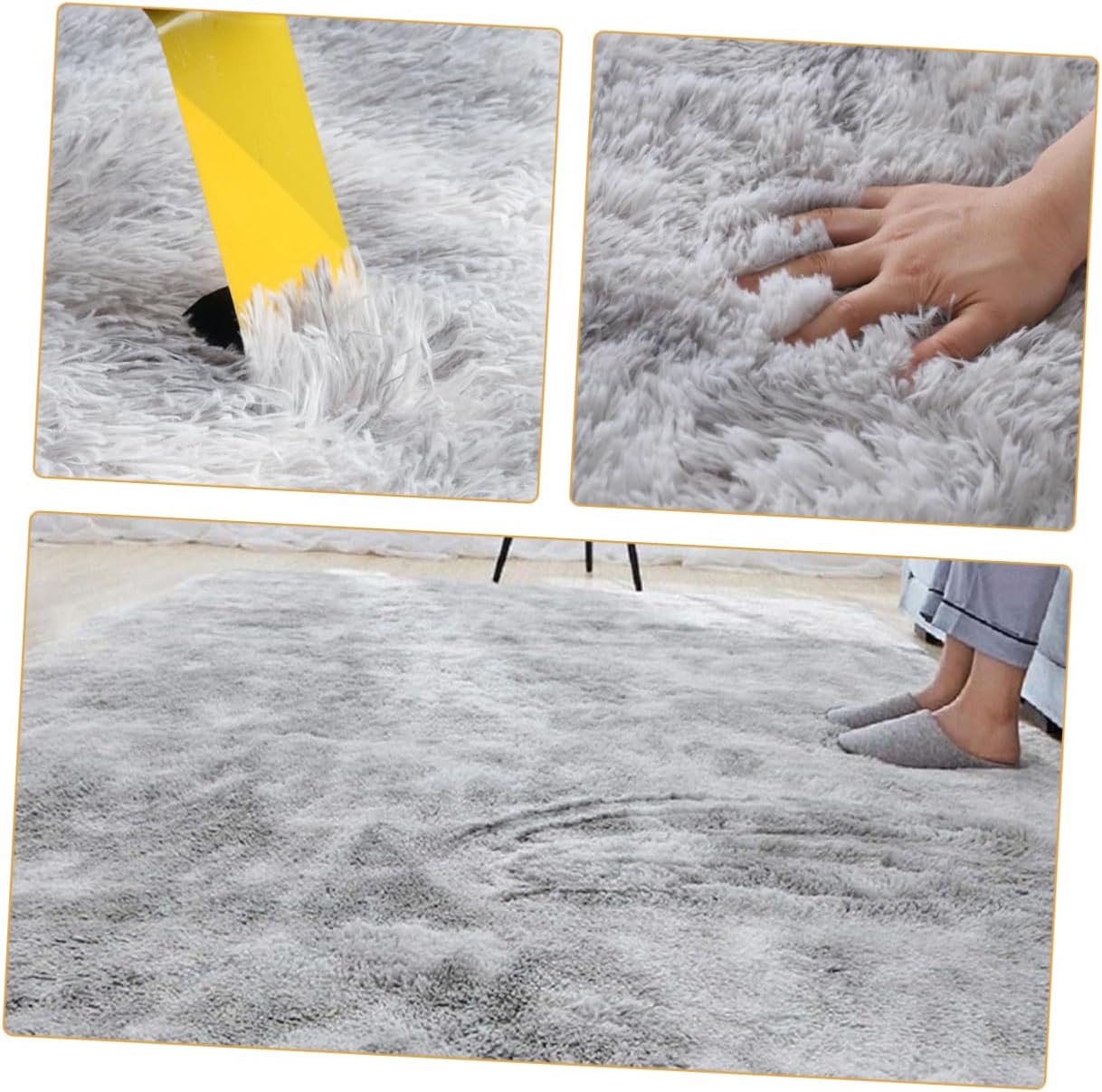 Fluffy Rug for Living Room Soft Boys and Girls Bedroom Area Rug Design