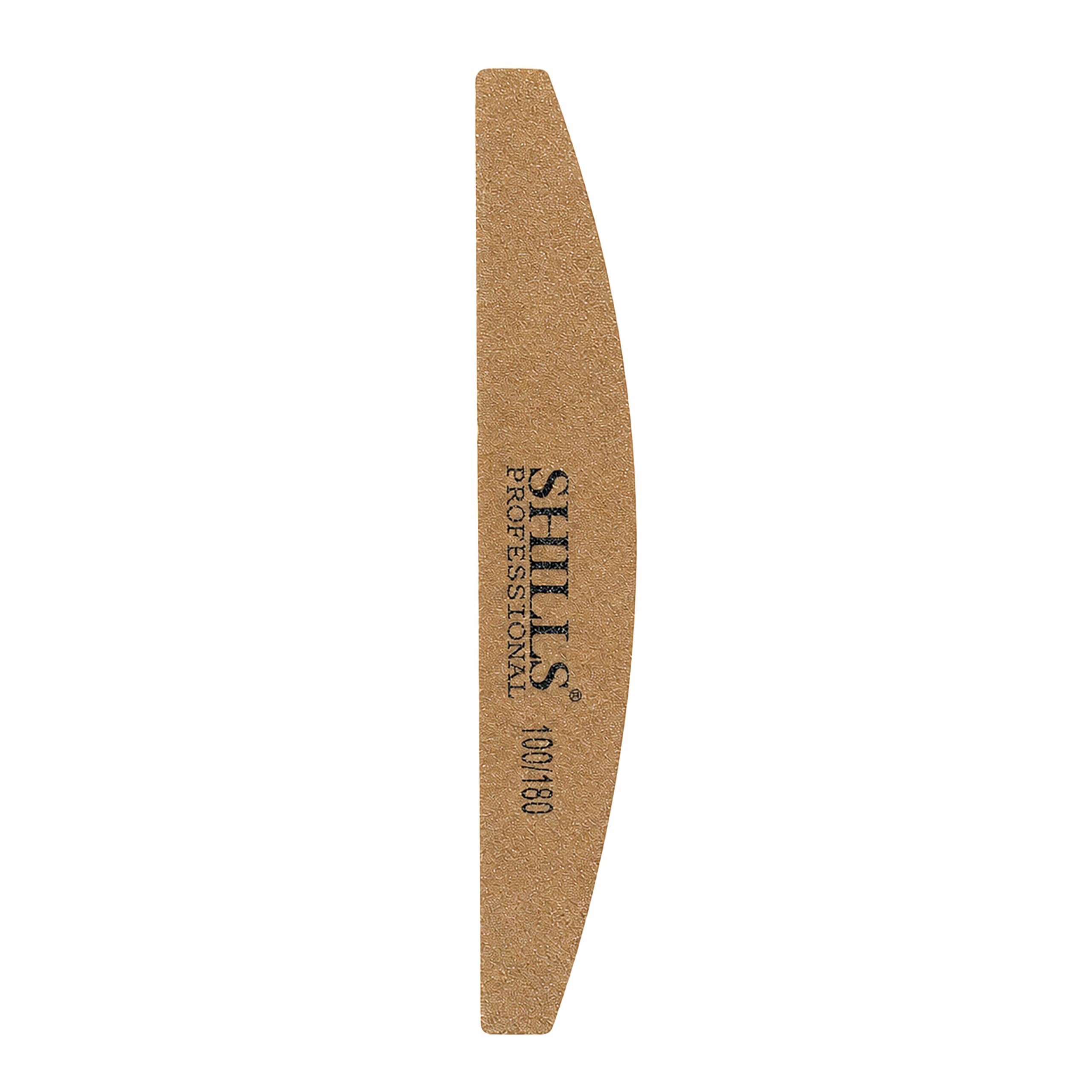 SHILLS PROFESSIONAL Brown Filer Half Moon for Nail Shaping & Manicure Preparation-image-31