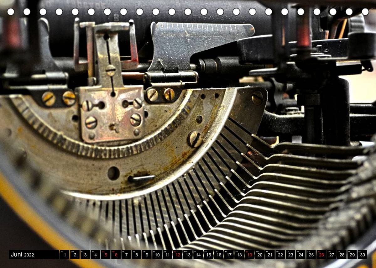 Antike Schreibmaschinen (Tischkalender 2022 DIN A5 quer): Nostalgische Bilder alter Schreibmaschinen erzählen die Geschichte der Schreibtechnik ... 14 Seiten ) (CALVENDO Hobbys)