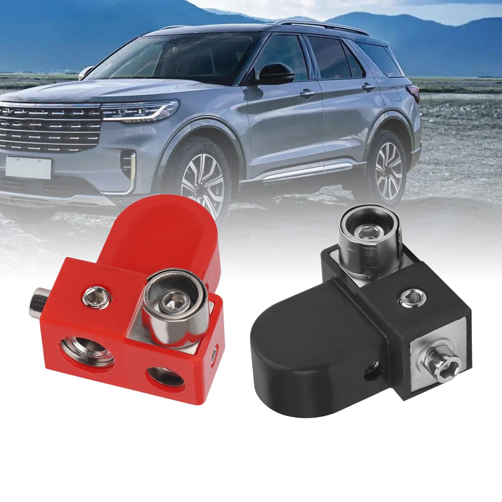 Connettore o per Terminali di Batteria Auto, Compatibile con 0/2/4 E 4/, per SUV E Autovetture.
