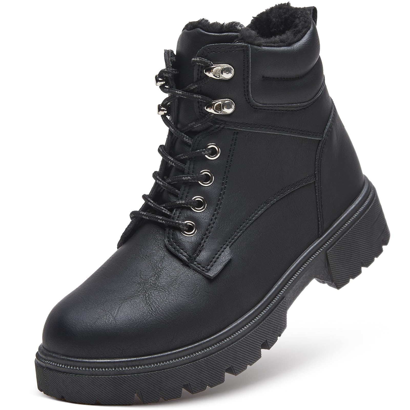 Winter Boots Womens Hiking Combat Boots Womens Waterproof Hiking