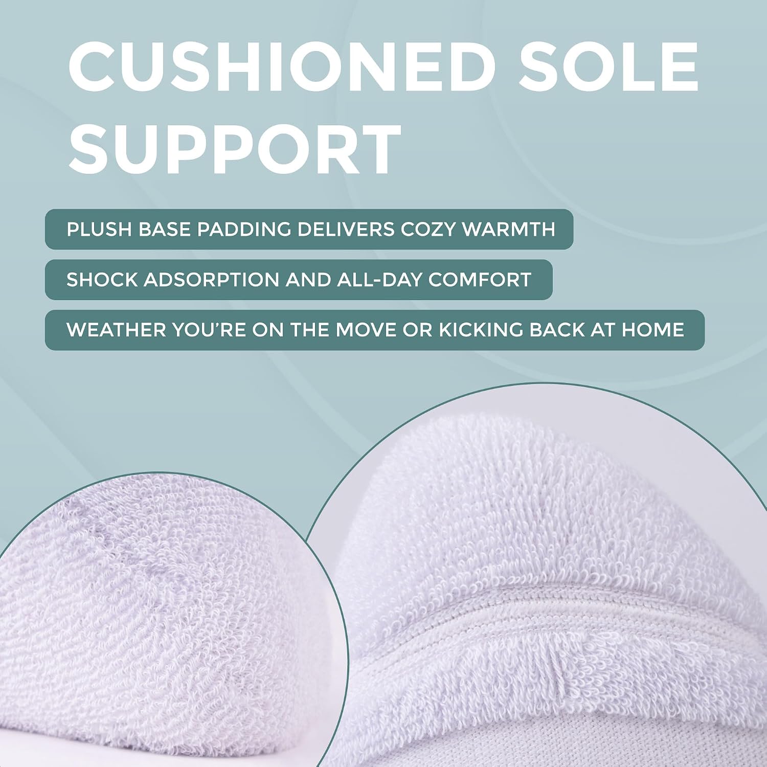 Cotton Ankle Socks with Cushion- Quarter Socks for Sport with Strong Elastic Cuff and Reinforced Toe-for Men and Women-4Pairs