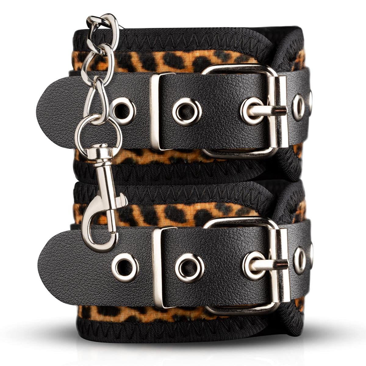 Panthra Coffret Cadeau Érotique Gato – Coffret Cadeau Érotique avec 8 Jouets Sexuels Léopard - Ensemble de Jouets pour Hommes, Femmes et Couples – BDSM Set incl. Sac Assorti - Sextoys Léopard